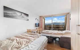 Chaleureux Studio A Anzere, Accessible A Ski, Proche De Tout